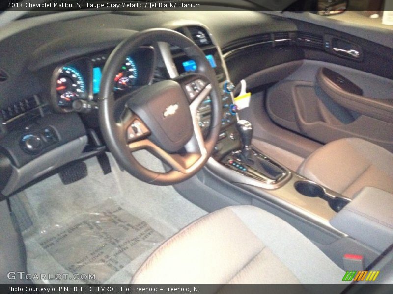 Taupe Gray Metallic / Jet Black/Titanium 2013 Chevrolet Malibu LS