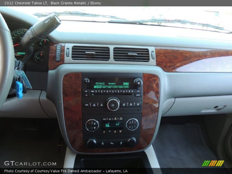 Black Granite Metallic / Ebony 2012 Chevrolet Tahoe LT