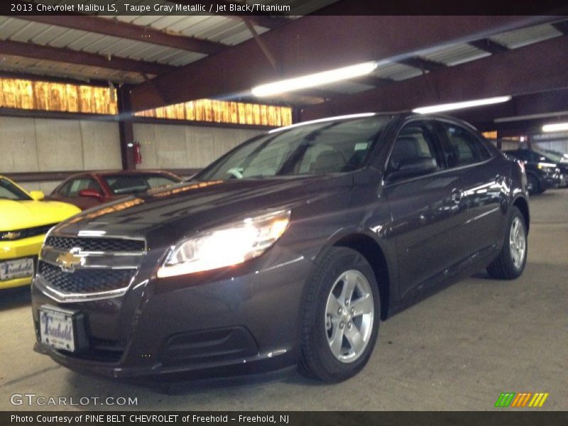 Taupe Gray Metallic / Jet Black/Titanium 2013 Chevrolet Malibu LS