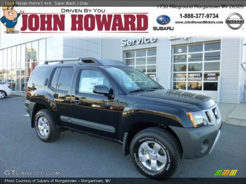 Super Black / Gray 2013 Nissan Xterra S 4x4