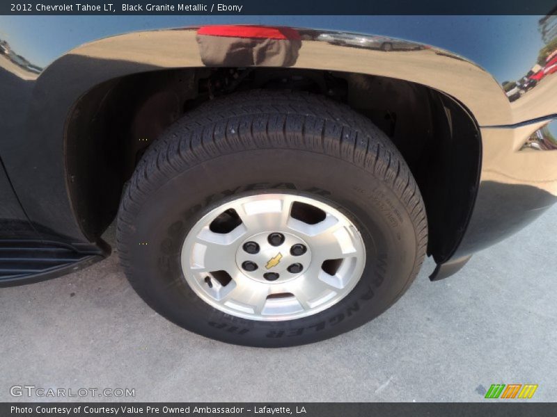 Black Granite Metallic / Ebony 2012 Chevrolet Tahoe LT