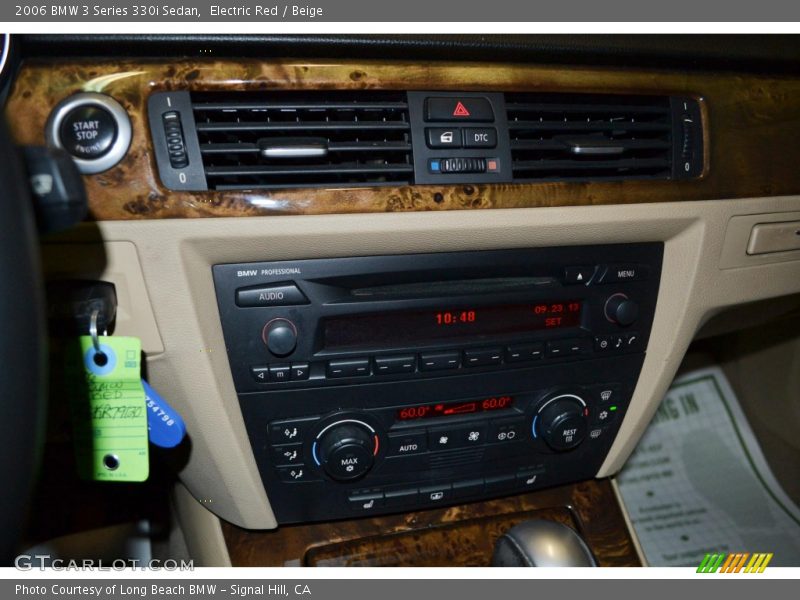 Electric Red / Beige 2006 BMW 3 Series 330i Sedan