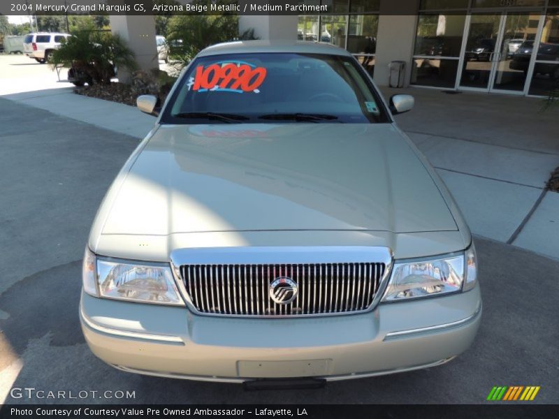 Arizona Beige Metallic / Medium Parchment 2004 Mercury Grand Marquis GS
