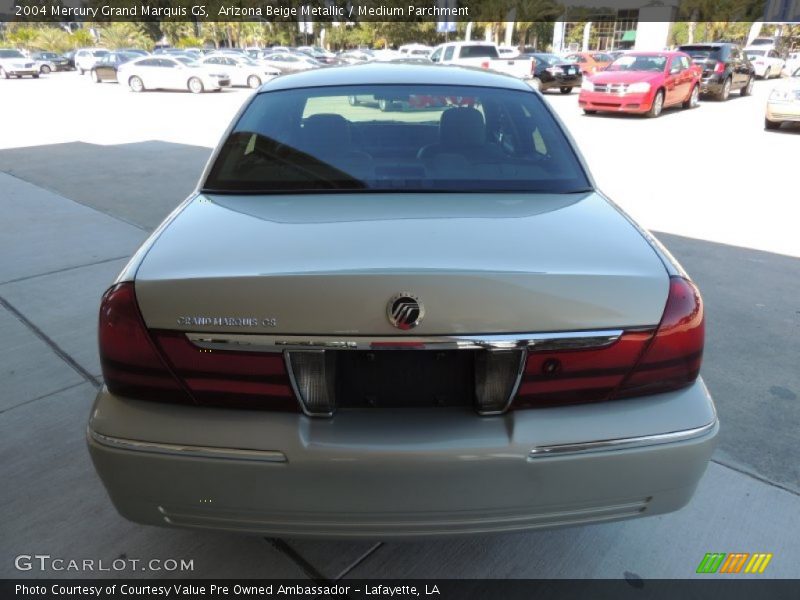 Arizona Beige Metallic / Medium Parchment 2004 Mercury Grand Marquis GS