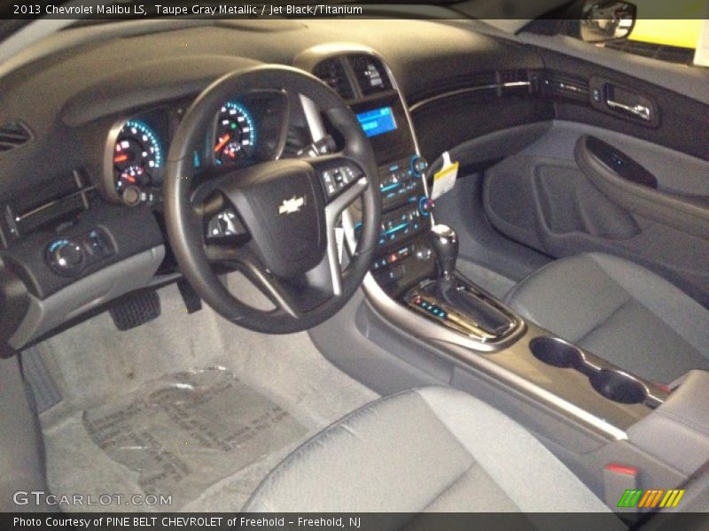 Taupe Gray Metallic / Jet Black/Titanium 2013 Chevrolet Malibu LS