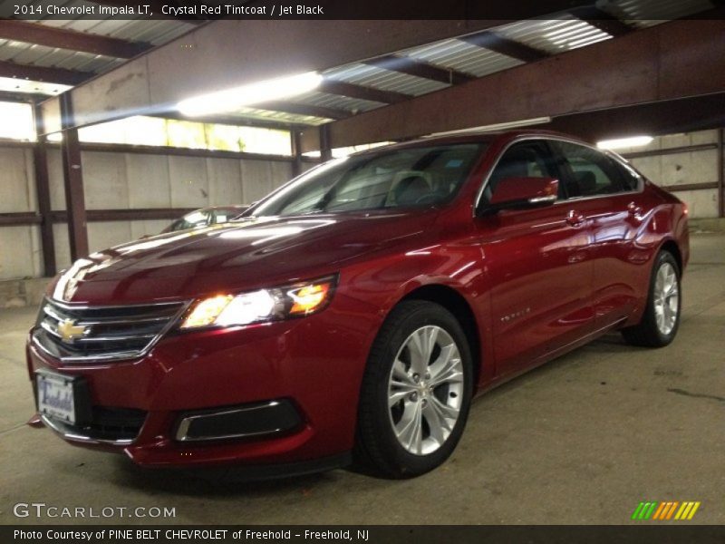 Crystal Red Tintcoat / Jet Black 2014 Chevrolet Impala LT