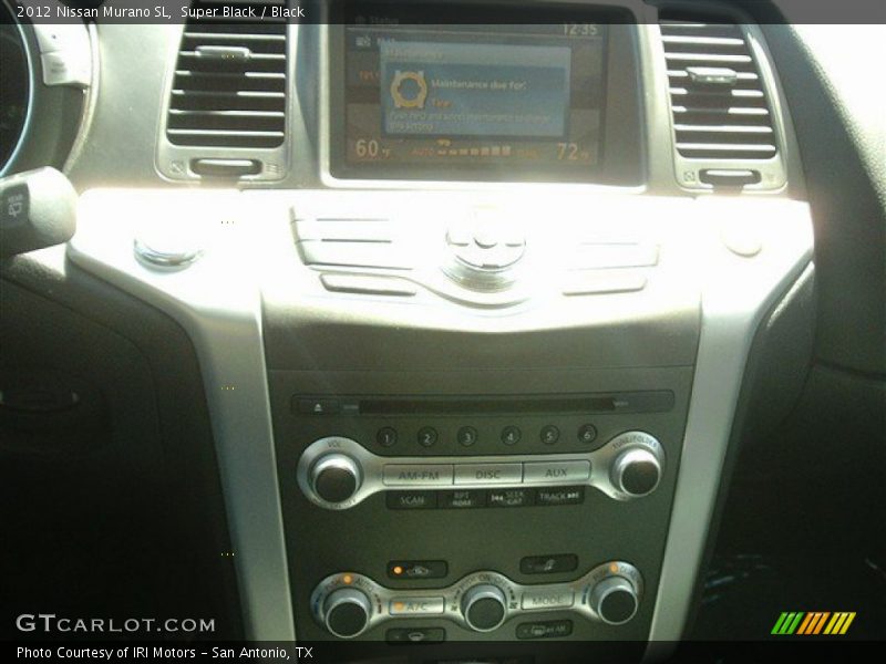Super Black / Black 2012 Nissan Murano SL