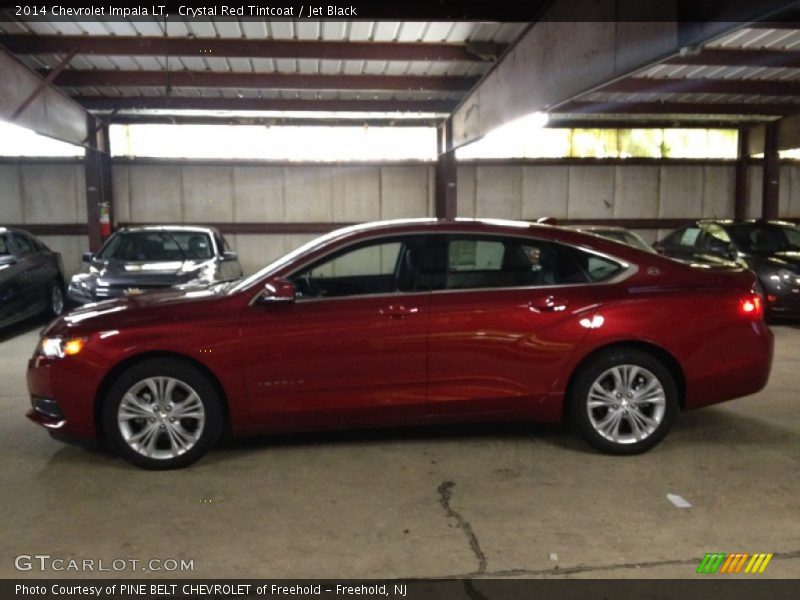 Crystal Red Tintcoat / Jet Black 2014 Chevrolet Impala LT