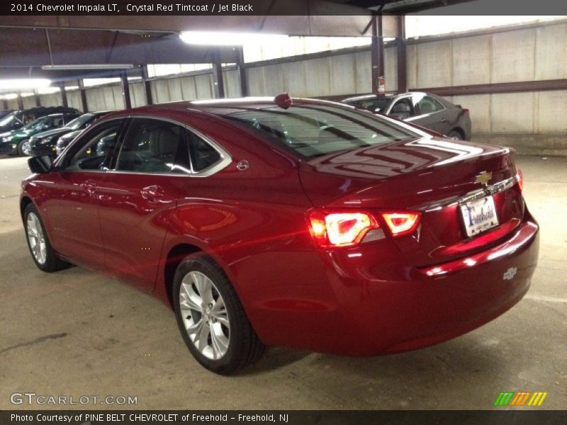 Crystal Red Tintcoat / Jet Black 2014 Chevrolet Impala LT