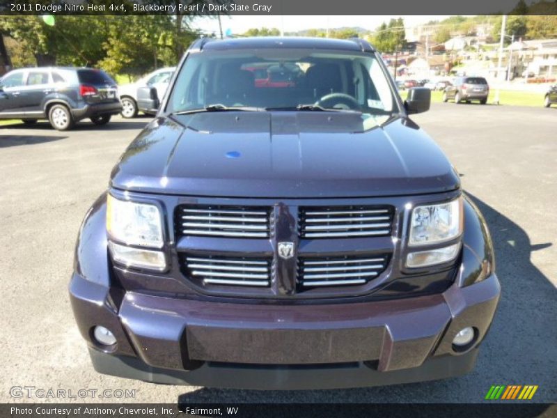 Blackberry Pearl / Dark Slate Gray 2011 Dodge Nitro Heat 4x4