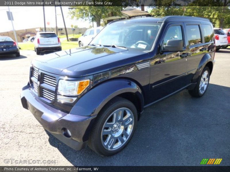 Blackberry Pearl / Dark Slate Gray 2011 Dodge Nitro Heat 4x4