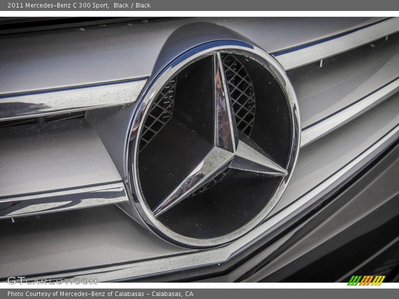 Black / Black 2011 Mercedes-Benz C 300 Sport