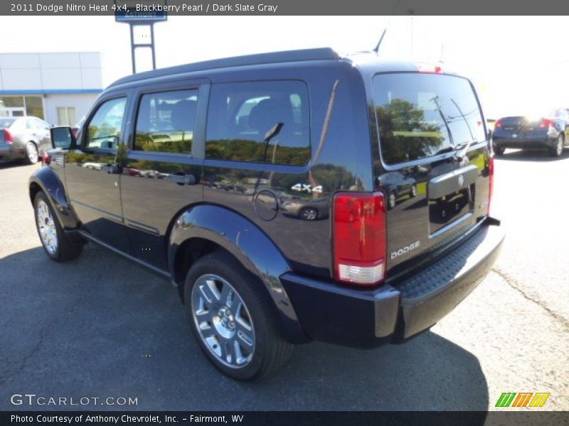 Blackberry Pearl / Dark Slate Gray 2011 Dodge Nitro Heat 4x4
