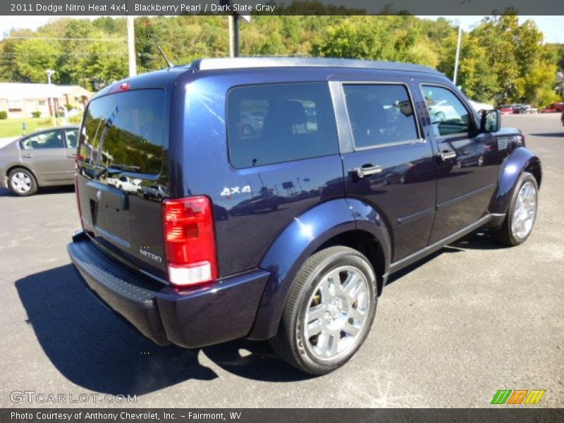 Blackberry Pearl / Dark Slate Gray 2011 Dodge Nitro Heat 4x4