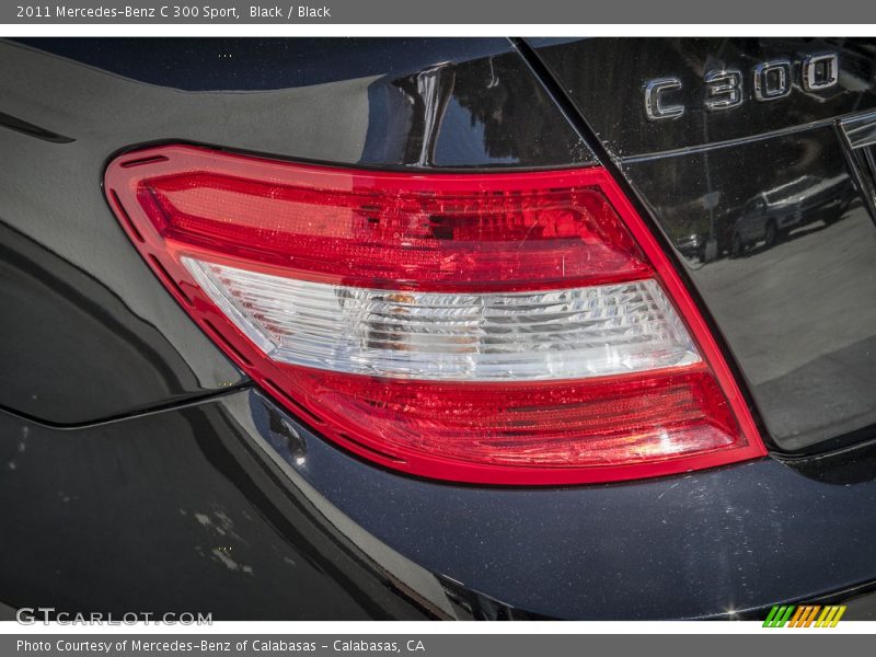 Black / Black 2011 Mercedes-Benz C 300 Sport