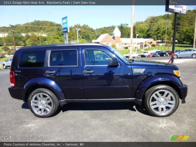 Blackberry Pearl / Dark Slate Gray 2011 Dodge Nitro Heat 4x4