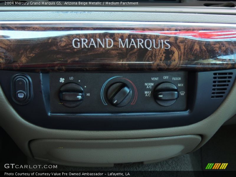 Arizona Beige Metallic / Medium Parchment 2004 Mercury Grand Marquis GS
