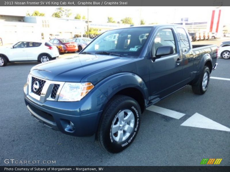 Graphite Blue / Graphite Steel 2013 Nissan Frontier SV V6 King Cab 4x4