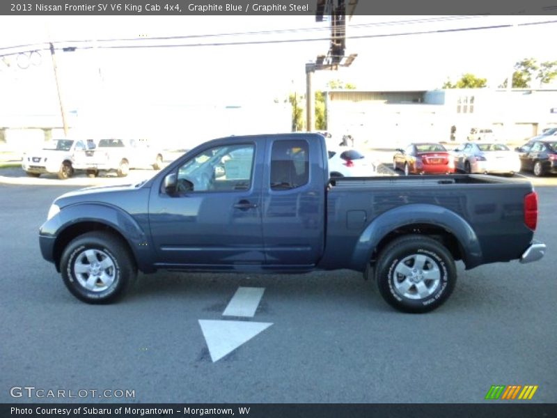 Graphite Blue / Graphite Steel 2013 Nissan Frontier SV V6 King Cab 4x4
