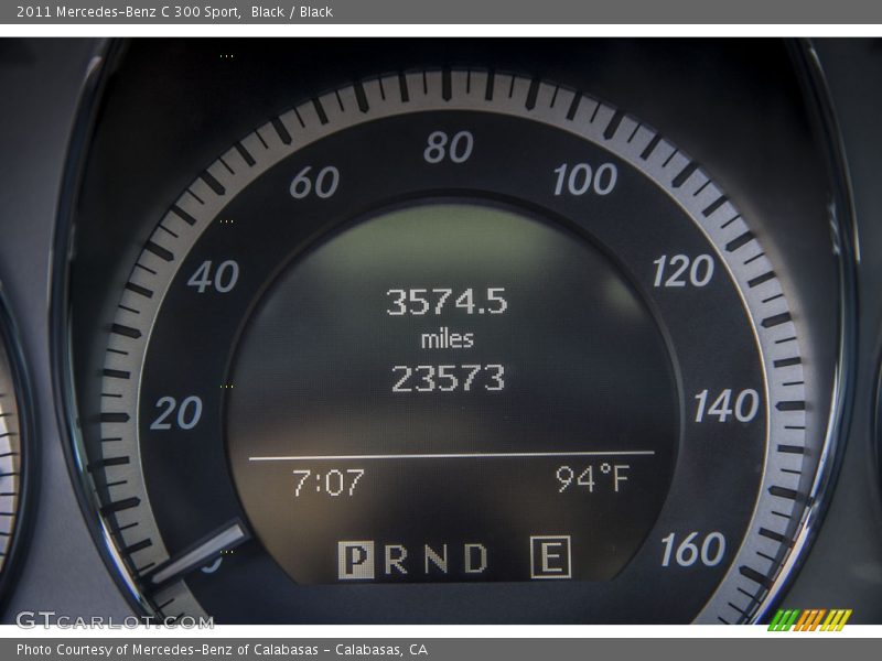Black / Black 2011 Mercedes-Benz C 300 Sport