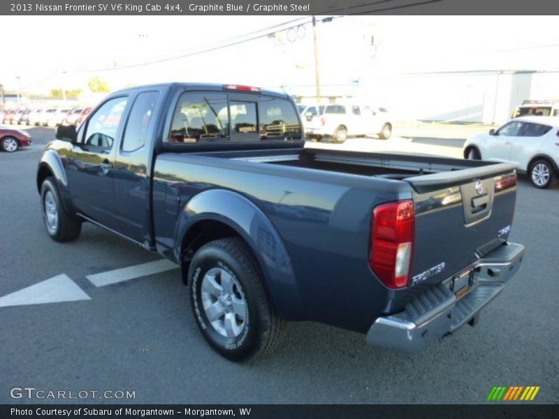 Graphite Blue / Graphite Steel 2013 Nissan Frontier SV V6 King Cab 4x4