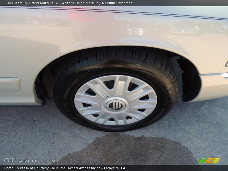 Arizona Beige Metallic / Medium Parchment 2004 Mercury Grand Marquis GS