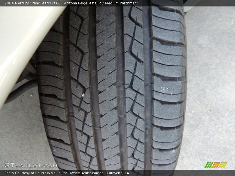 Arizona Beige Metallic / Medium Parchment 2004 Mercury Grand Marquis GS