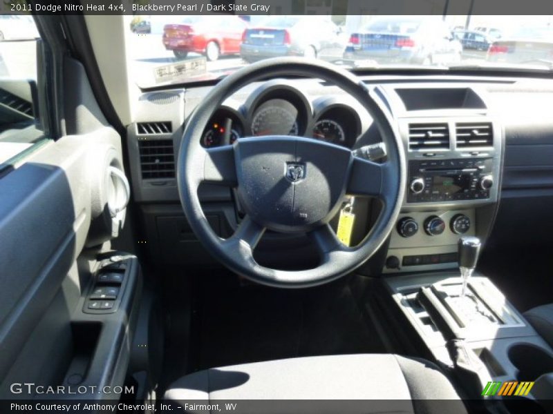 Blackberry Pearl / Dark Slate Gray 2011 Dodge Nitro Heat 4x4