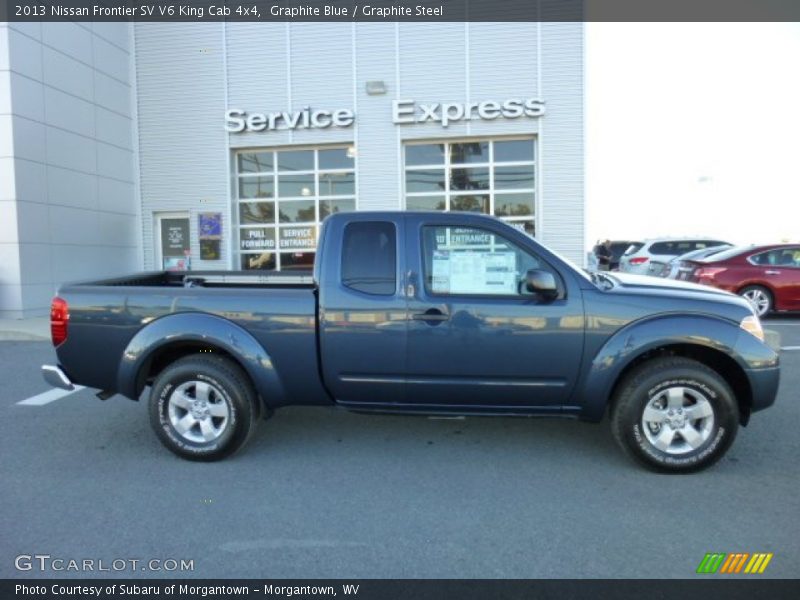Graphite Blue / Graphite Steel 2013 Nissan Frontier SV V6 King Cab 4x4