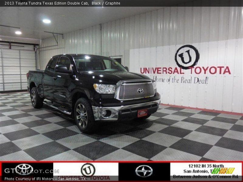 Black / Graphite 2013 Toyota Tundra Texas Edition Double Cab