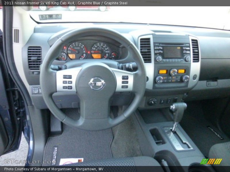 Graphite Blue / Graphite Steel 2013 Nissan Frontier SV V6 King Cab 4x4