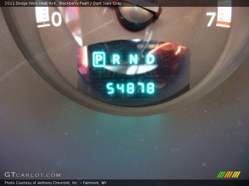 Blackberry Pearl / Dark Slate Gray 2011 Dodge Nitro Heat 4x4