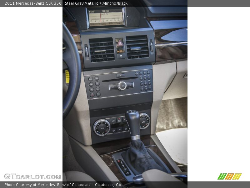 Steel Grey Metallic / Almond/Black 2011 Mercedes-Benz GLK 350
