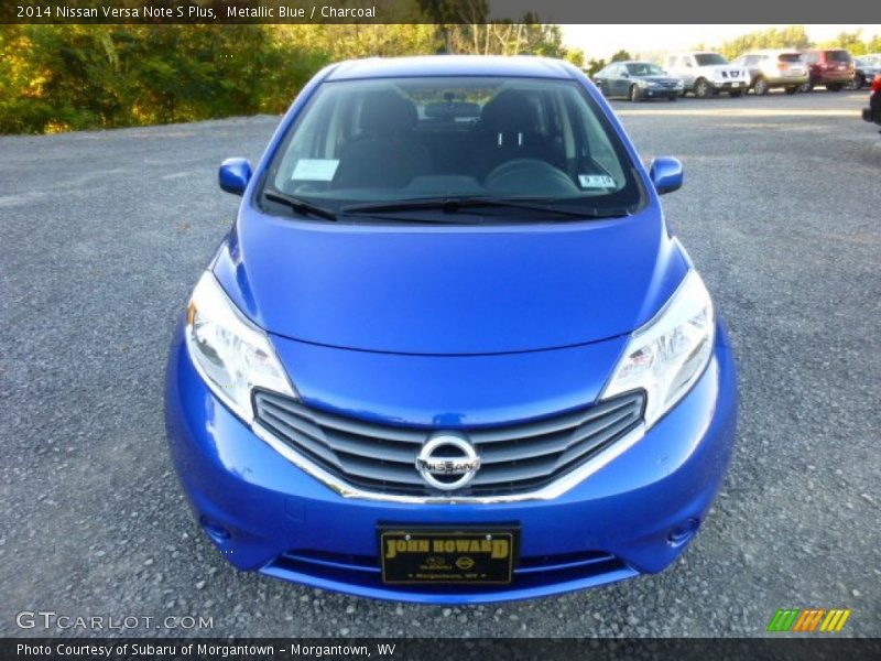 Metallic Blue / Charcoal 2014 Nissan Versa Note S Plus