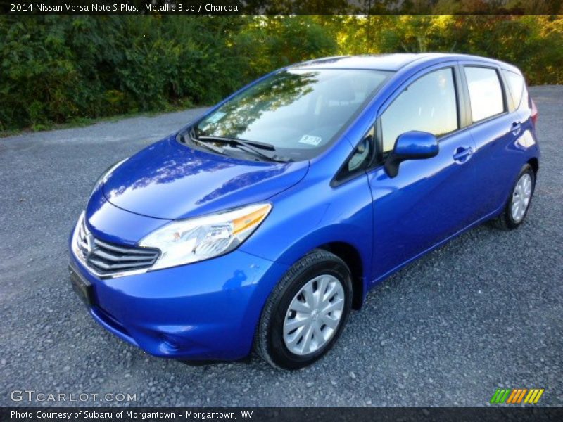 Metallic Blue / Charcoal 2014 Nissan Versa Note S Plus