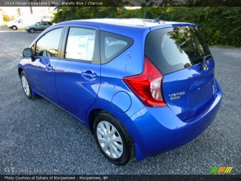 Metallic Blue / Charcoal 2014 Nissan Versa Note S Plus