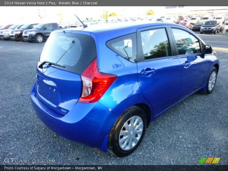 Metallic Blue / Charcoal 2014 Nissan Versa Note S Plus
