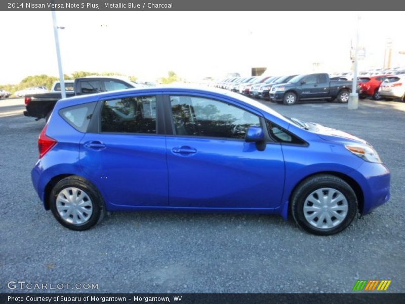 Metallic Blue / Charcoal 2014 Nissan Versa Note S Plus