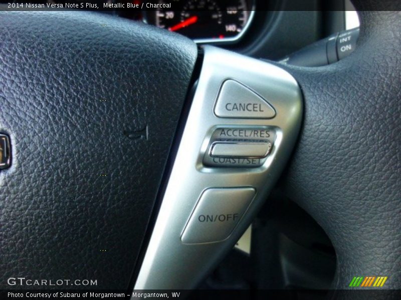 Metallic Blue / Charcoal 2014 Nissan Versa Note S Plus
