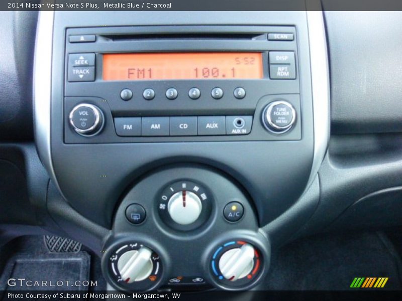 Metallic Blue / Charcoal 2014 Nissan Versa Note S Plus