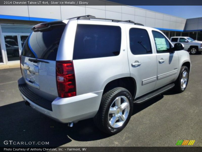 Silver Ice Metallic / Ebony 2014 Chevrolet Tahoe LT 4x4