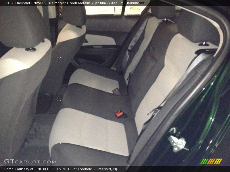 Rainforest Green Metallic / Jet Black/Medium Titanium 2014 Chevrolet Cruze LS
