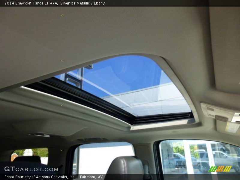Silver Ice Metallic / Ebony 2014 Chevrolet Tahoe LT 4x4