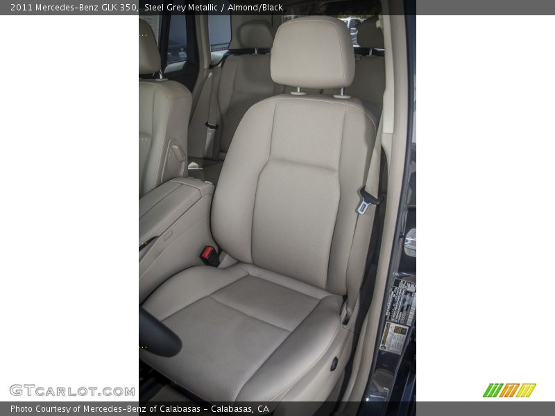 Steel Grey Metallic / Almond/Black 2011 Mercedes-Benz GLK 350