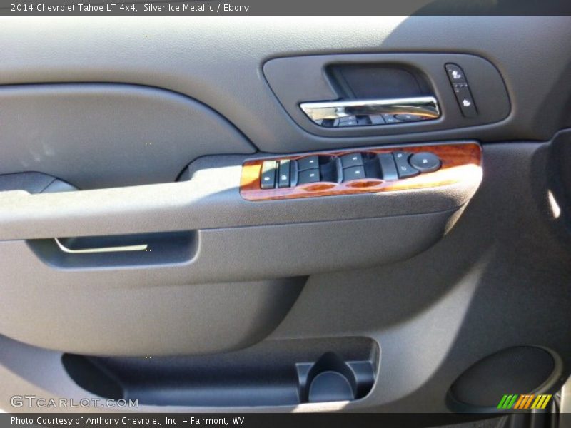 Silver Ice Metallic / Ebony 2014 Chevrolet Tahoe LT 4x4