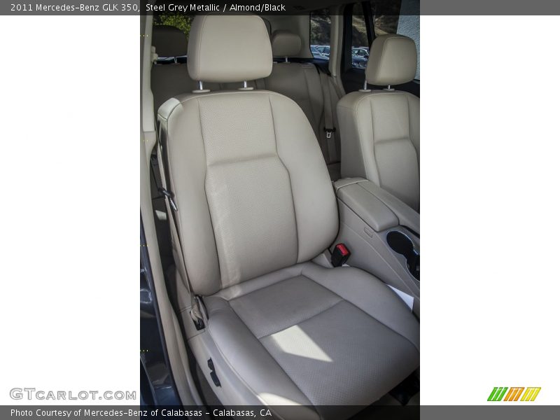 Steel Grey Metallic / Almond/Black 2011 Mercedes-Benz GLK 350