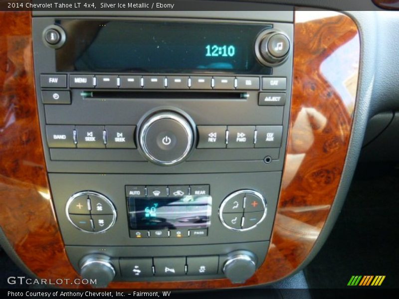Silver Ice Metallic / Ebony 2014 Chevrolet Tahoe LT 4x4