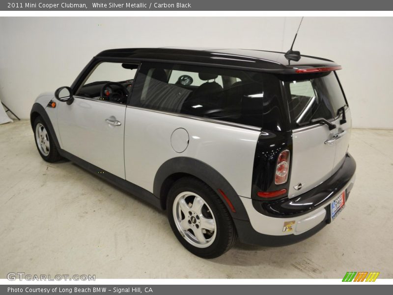 White Silver Metallic / Carbon Black 2011 Mini Cooper Clubman