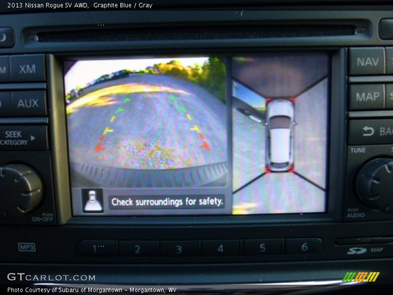 Graphite Blue / Gray 2013 Nissan Rogue SV AWD