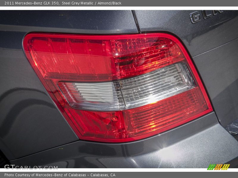 Steel Grey Metallic / Almond/Black 2011 Mercedes-Benz GLK 350
